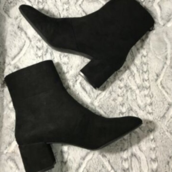 Kenneth Cole Shoes - Kenneth Cole Eryc Black Suede Heels Size 7.5